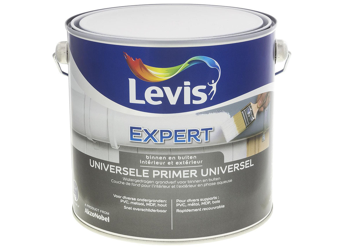 LEVIS EXPERT UNIVERSELE PRIMER WIT 2,5L