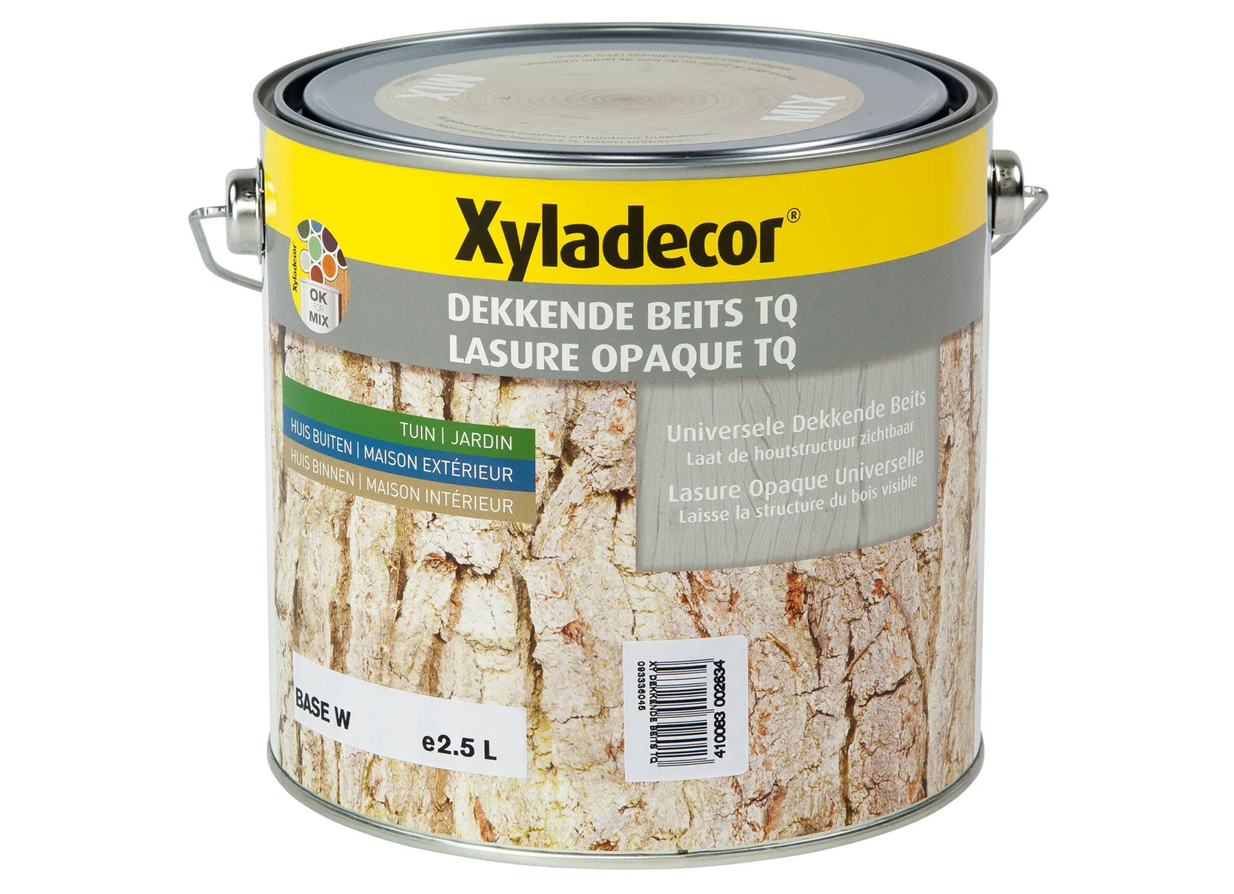 XYLADECOR DEKKENDE BEITS TQ WHITE 2,5L