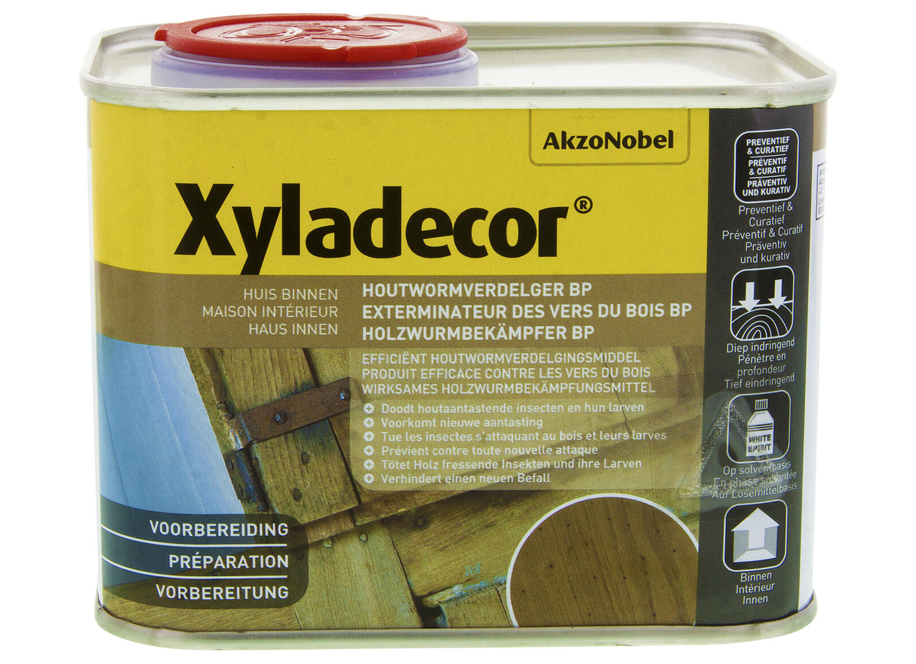 XYLADECOR HOUTWORMVERDELGER KLEURLOOS 0,5L