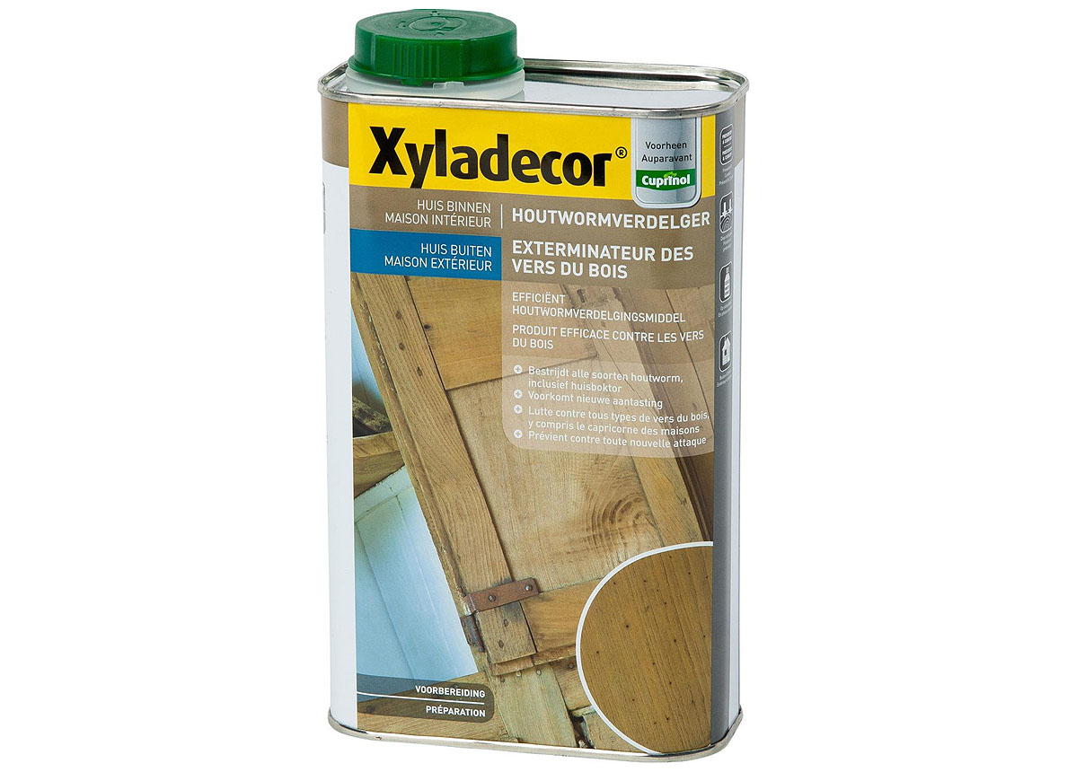 XYLADECOR EXTERMINATEUR DES VERS DU BOIS INCOLORE 1L