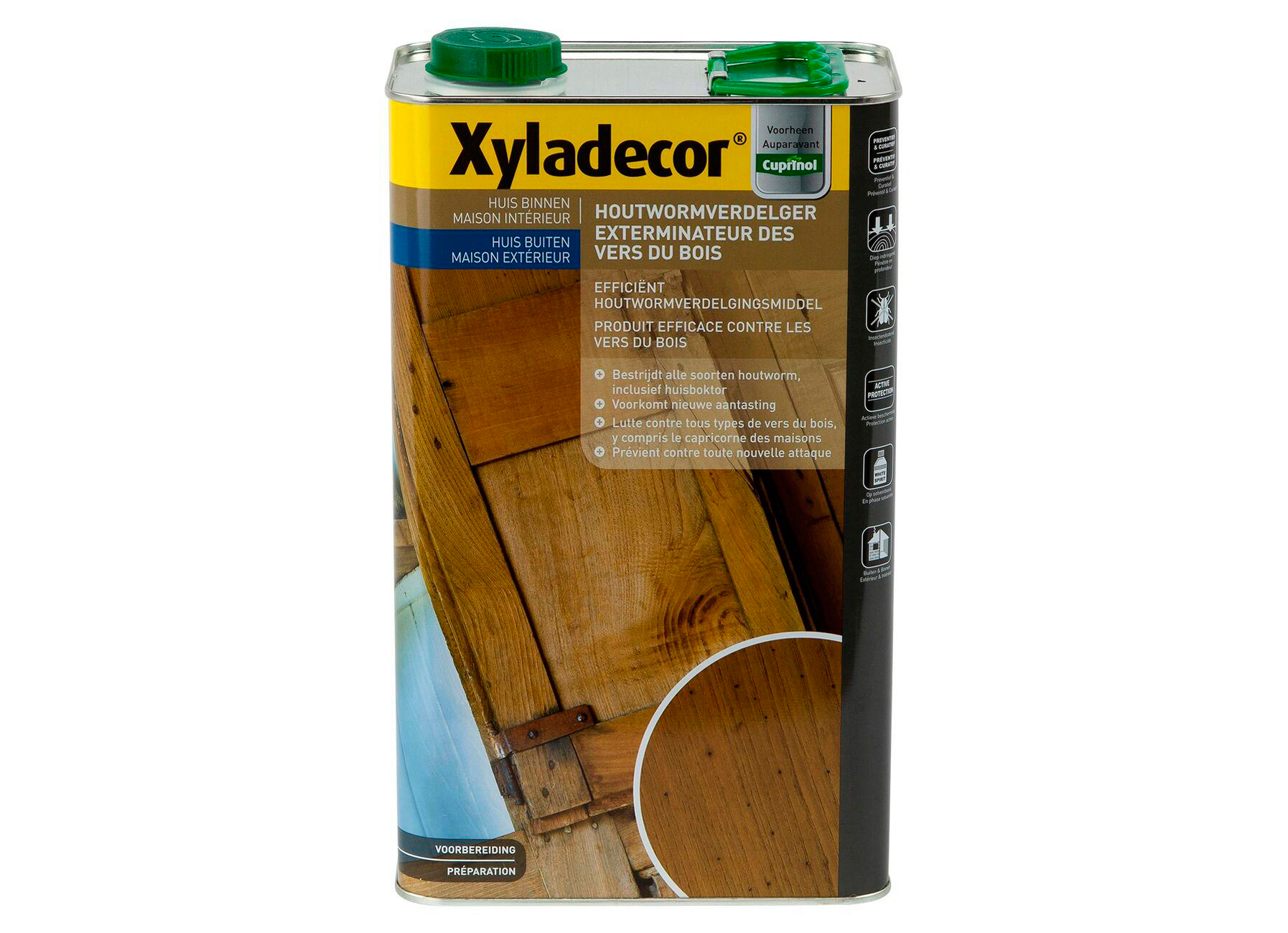 XYLADECOR HOUTWORMVERDELGER KLEURLOOS 5L