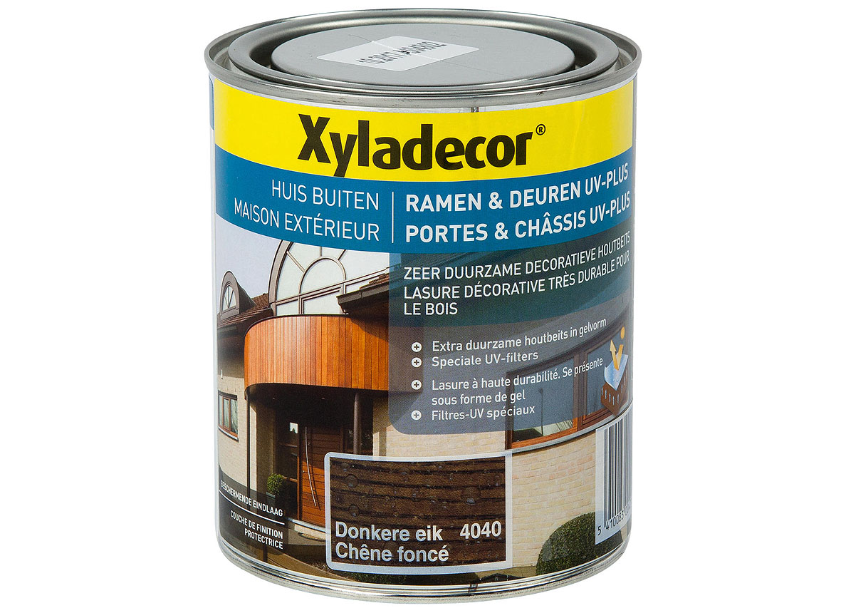 XYLADECOR RAMEN & DEUREN UV-PLUS 4040-DONKERE EIK 750ML