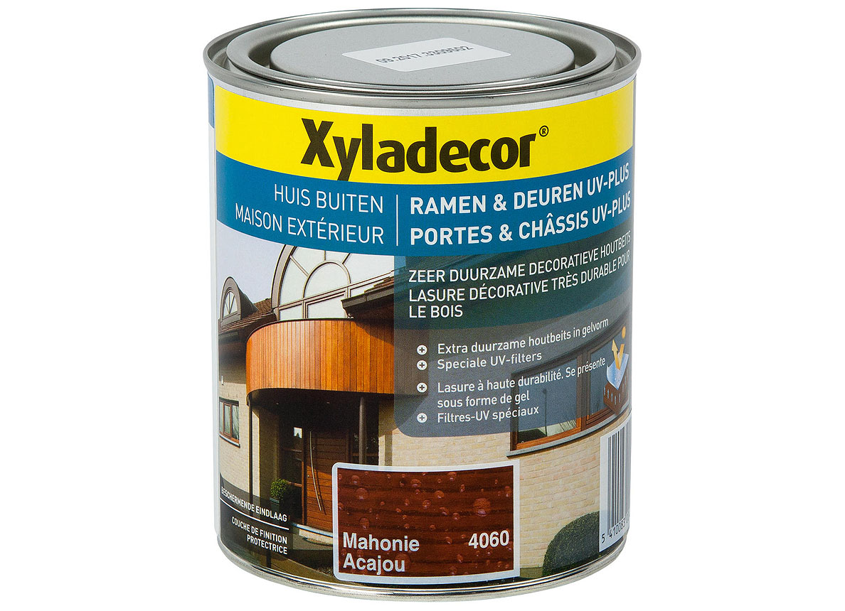 XYLADECOR PORTES & CHASSIS UV-PLUS 4060-ACAJOU 750ML