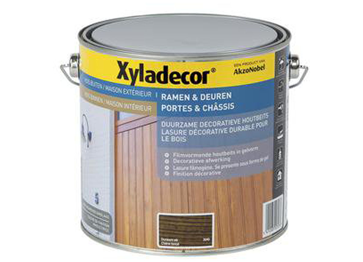 XYLADECOR PORTES & CHASSIS 3040-CHENE FONCEE 2,5L