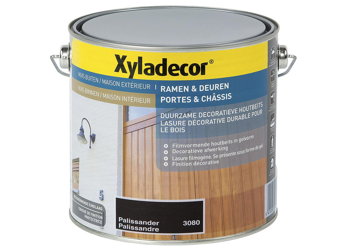 XYLADECOR PORTES & CHASSIS 3080-PALISSANDRE 2,5L