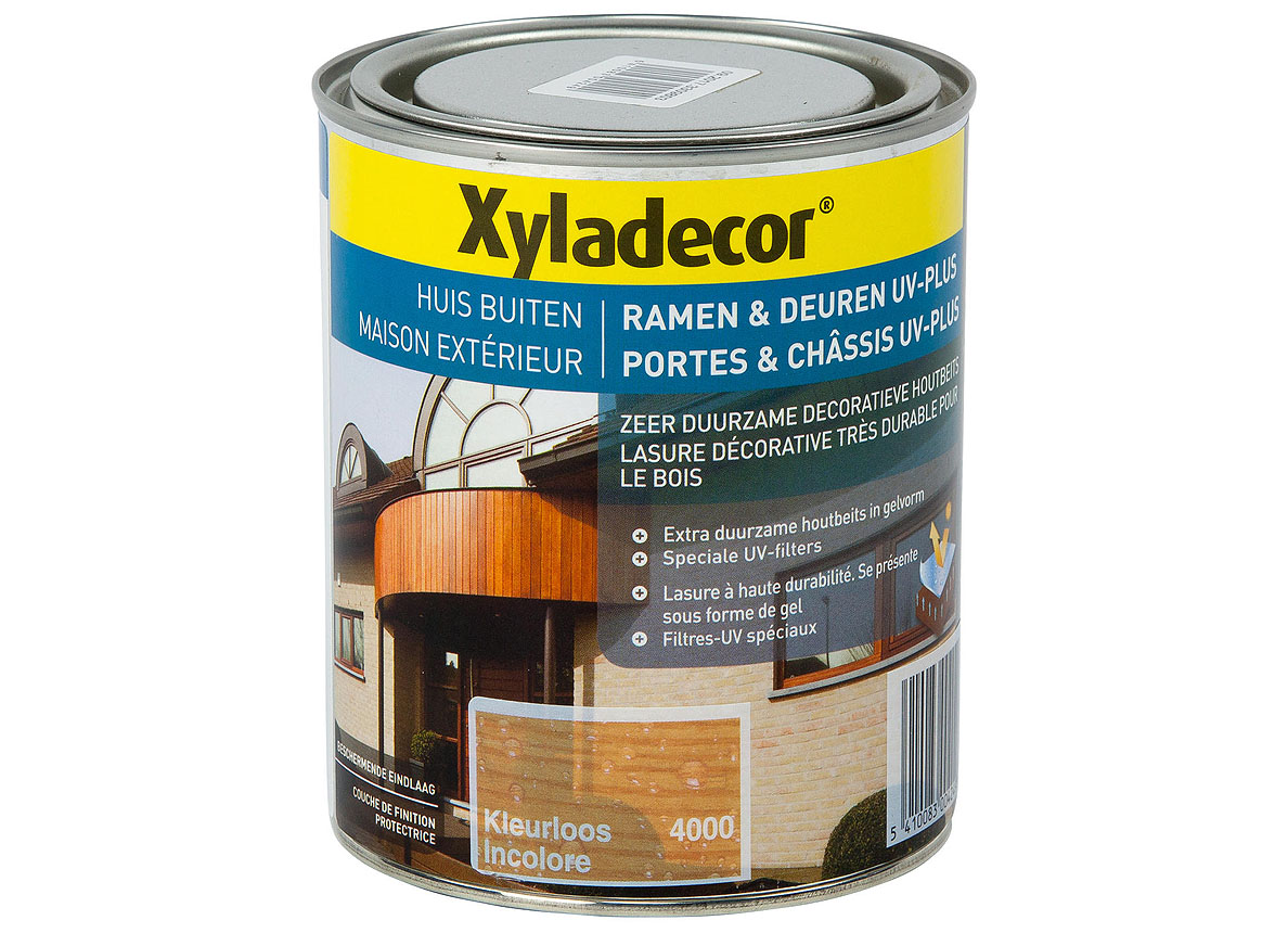 XYLADECOR PORTES & CHASSIS UV-PLUS 4000-INCOLORE 750ML