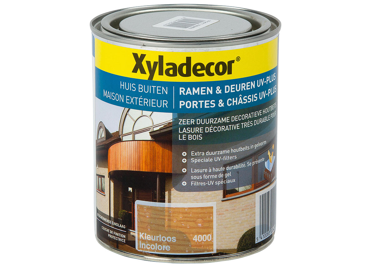 XYLADECOR RAMEN & DEUREN UV-PLUS 4000-KLEURLOOS 750ML