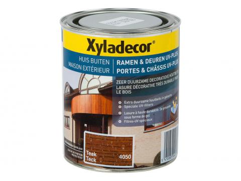 XYLADECOR RAMEN & DEUREN UV PLUS 4050-TEAK 750ML