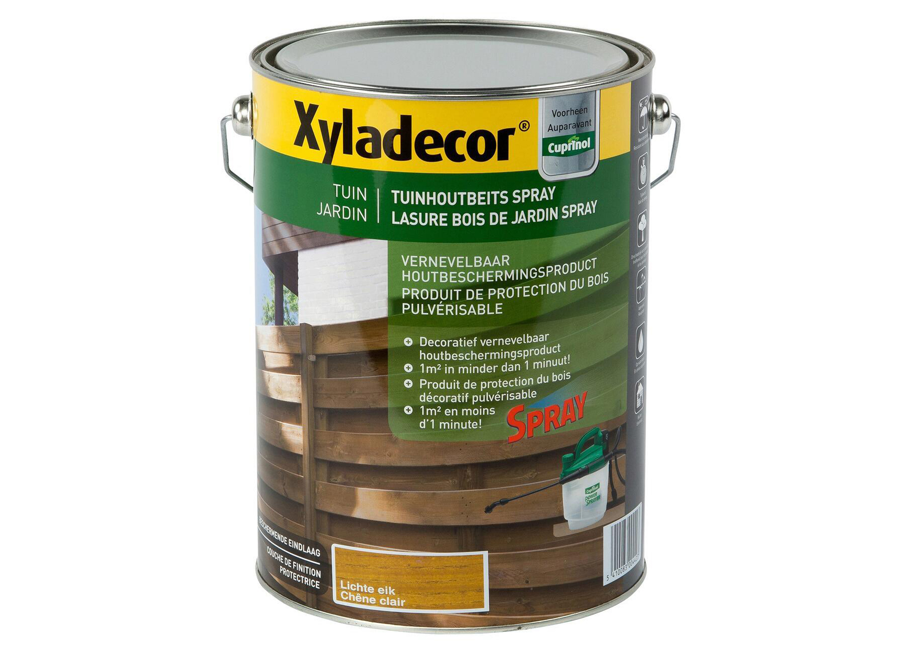 XYLADECOR TUINHOUTBEITS SPRAY LICHTE EIK - 5L