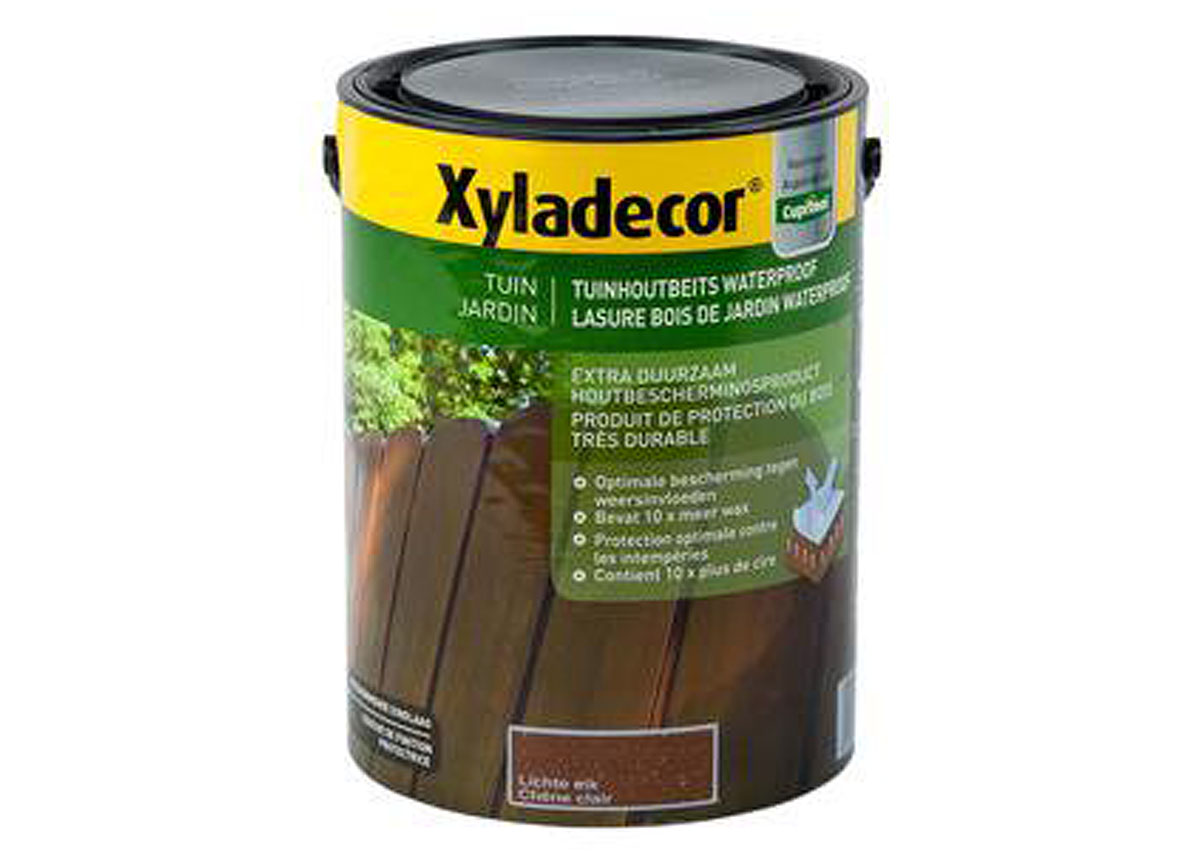 XYLADECOR LASURE BOIS DE JARDIN WATERPROOF CHENE CLAIRE 5L