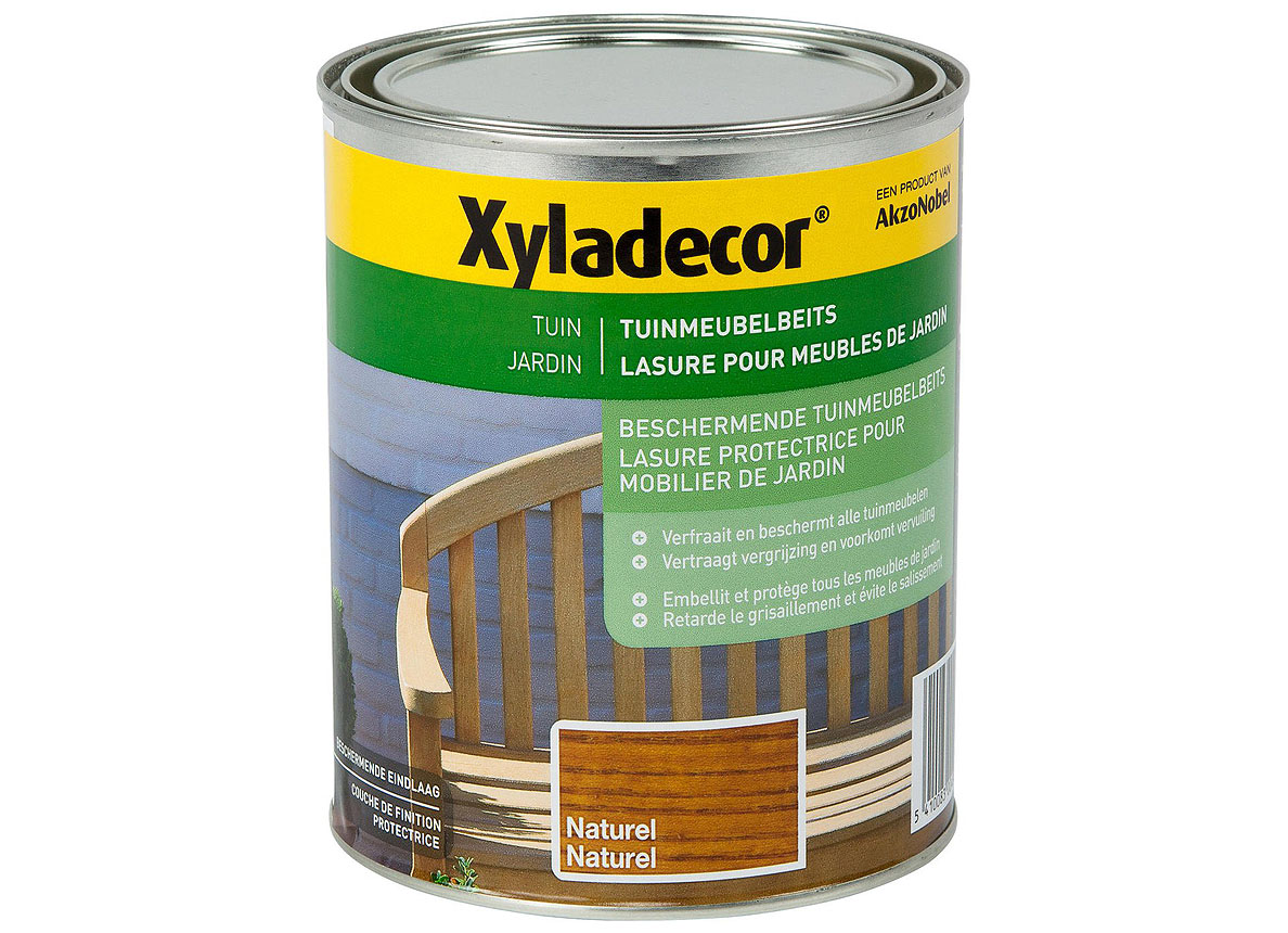 XYLAD LASURE POUR MEUBLES DE JARDIN NATUREL 1L