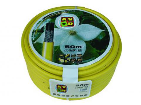 GEEL GETRICOTEERDE SLANG 12 BAR 50M 1''