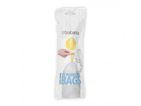 AFVALZAKKEN PERFECTFIT 3L (CODE A) 20 STK