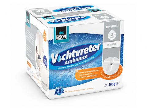 Airmax Absorbeur Humidité Recharge Ambiance Neutre 2x500g