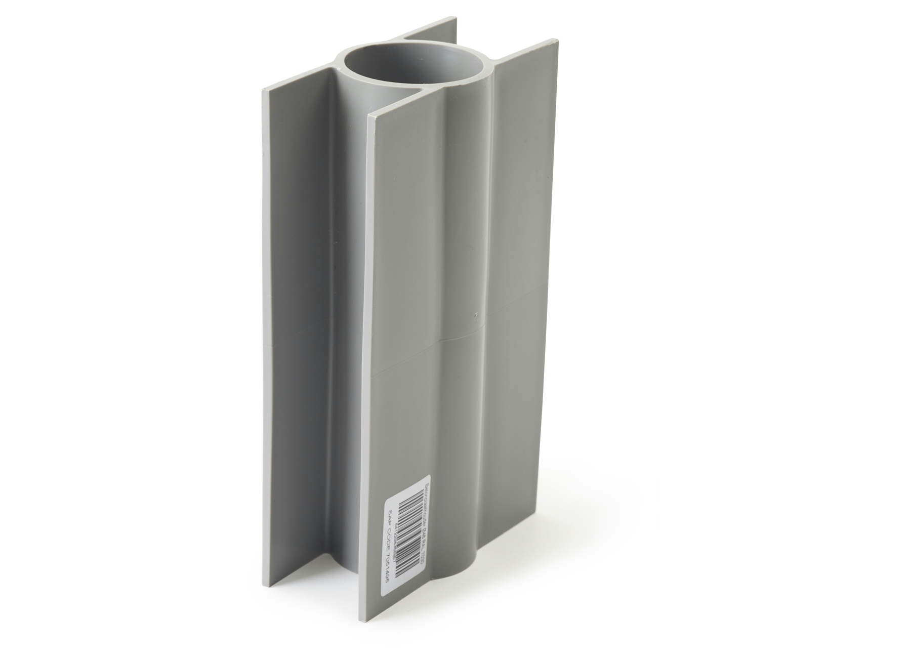 SUPPORT POUR PLAQUE A BETON EN PVC Ø48MM H=20CM