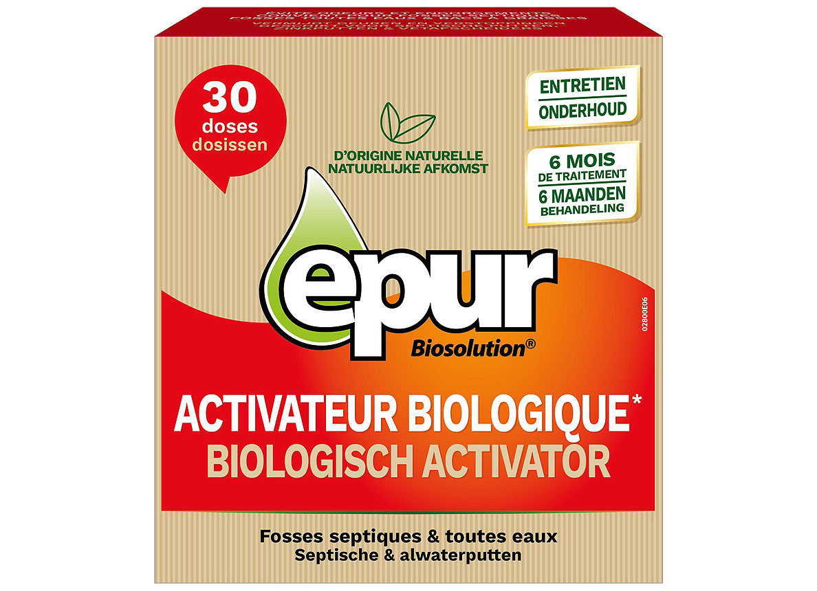 EPUR BIOLOGISCHE ACTIVATOR SEPTISCHE PUTTEN 6 MAAND 750G