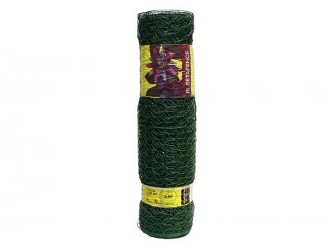 HEXANET PLASTIFIE VERT 25MM Ø1.00MM H=50CM L=10M