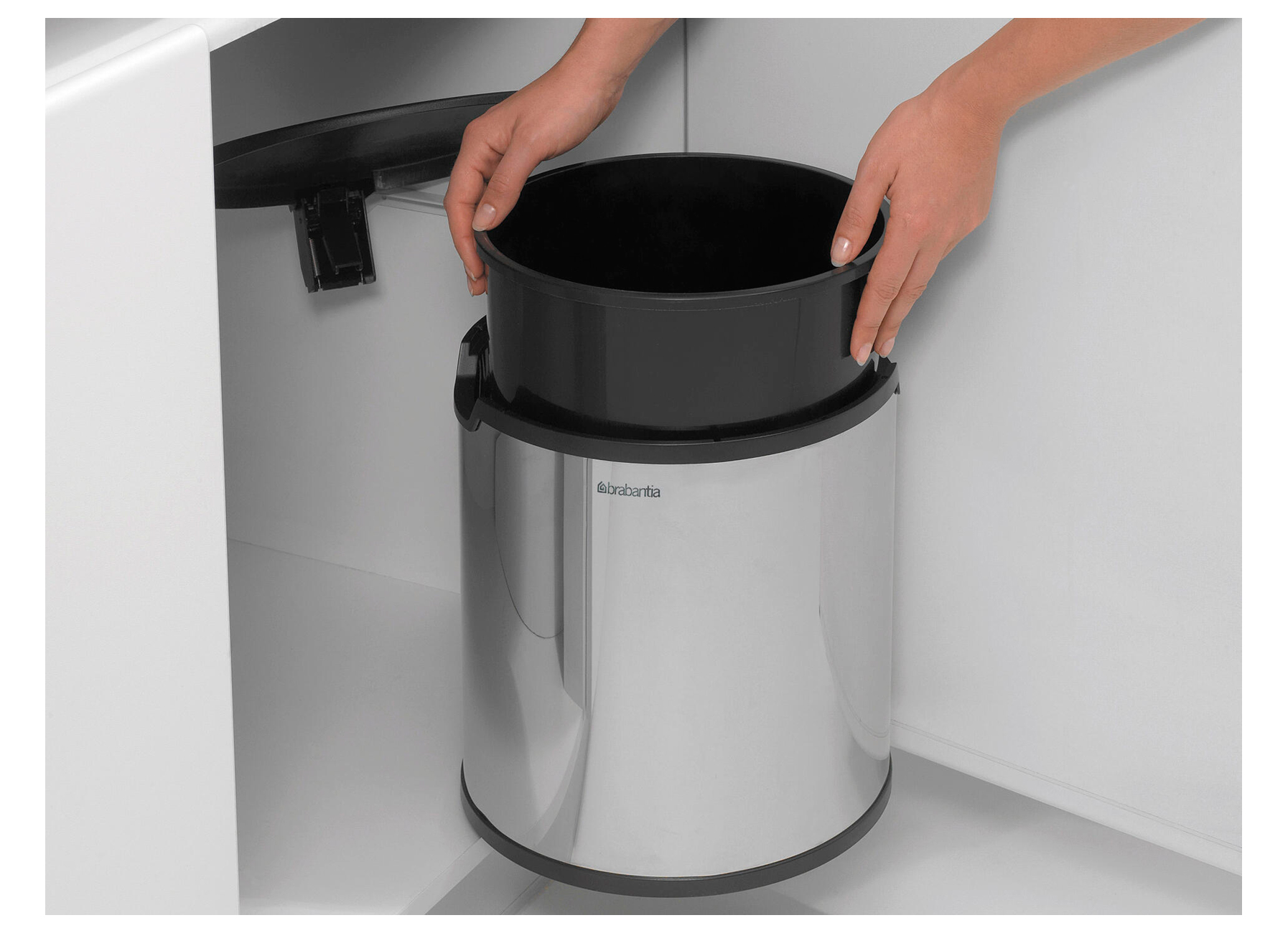 BRABANTIA INBOUWEMMER 15L BRIILIANT STEEL