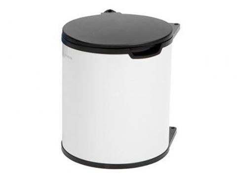 BRABANTIA POUBELLE ENCASTRABLE 15L BLANC
