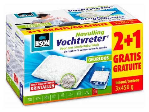 BISON RECHARGE ABSORBEUR D'HUMIDITE 2+1 GRATUITE