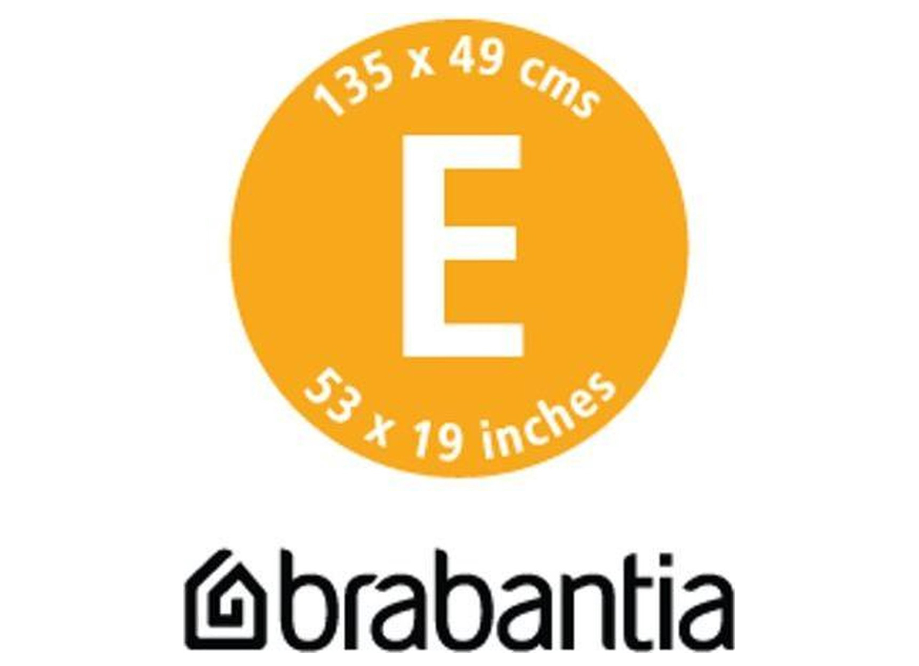 BRABANTIA STRIJKPLANKHOES E 135X49CM METALLIC BOVENLAAG