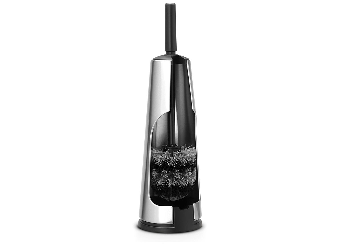 BRABANTIA RENEW BROSSE DE TOILETTES ET SUPPORT MATT STEEL