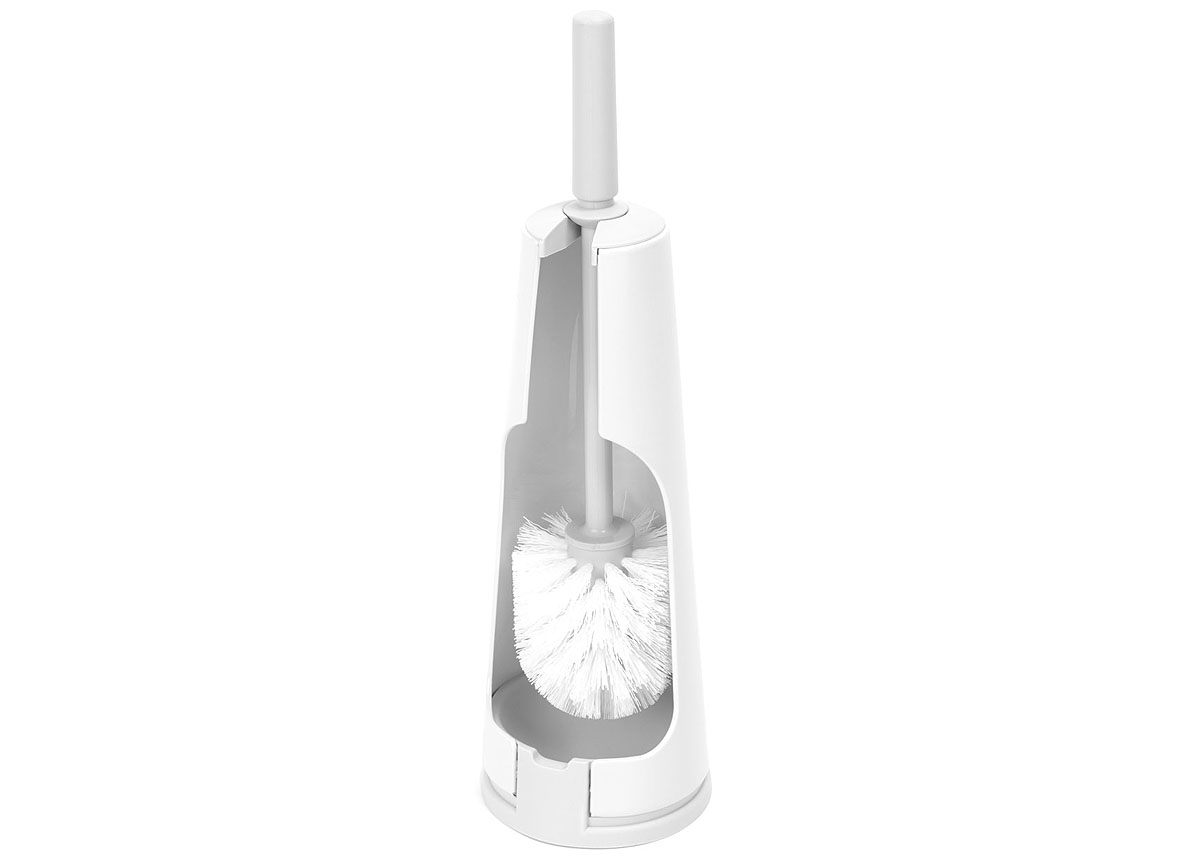 BRABANTIA RENEW TOILETBORSTEL MET HOUDER WHITE