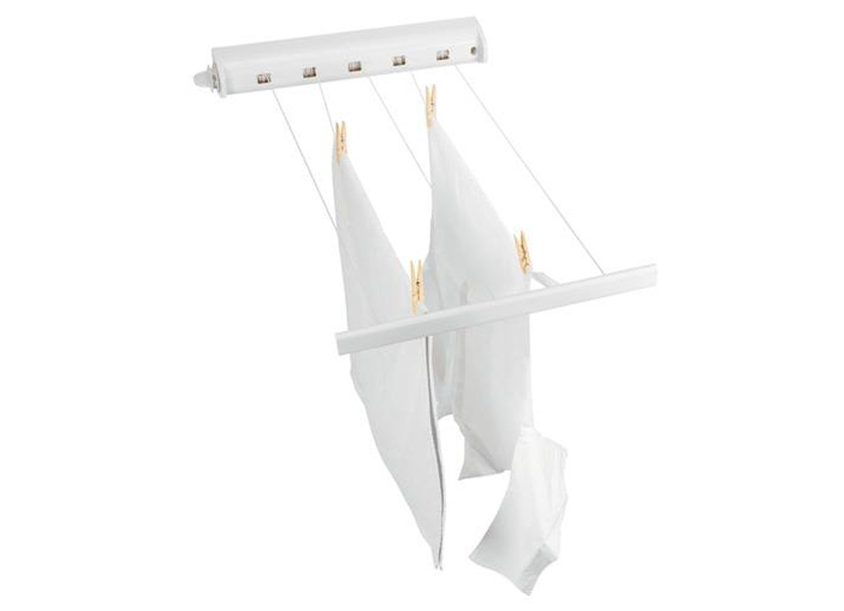 ENROULEUR DE CORDES A LINGE 22M BLANC