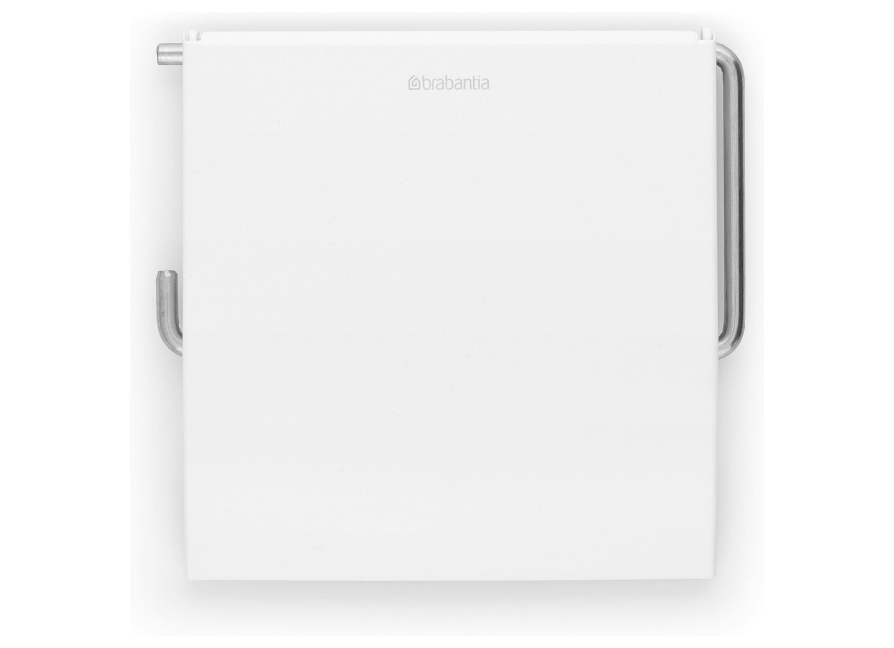 BRABANTIA RENEW TOILETROLHOUDER MET KLEP WHITE