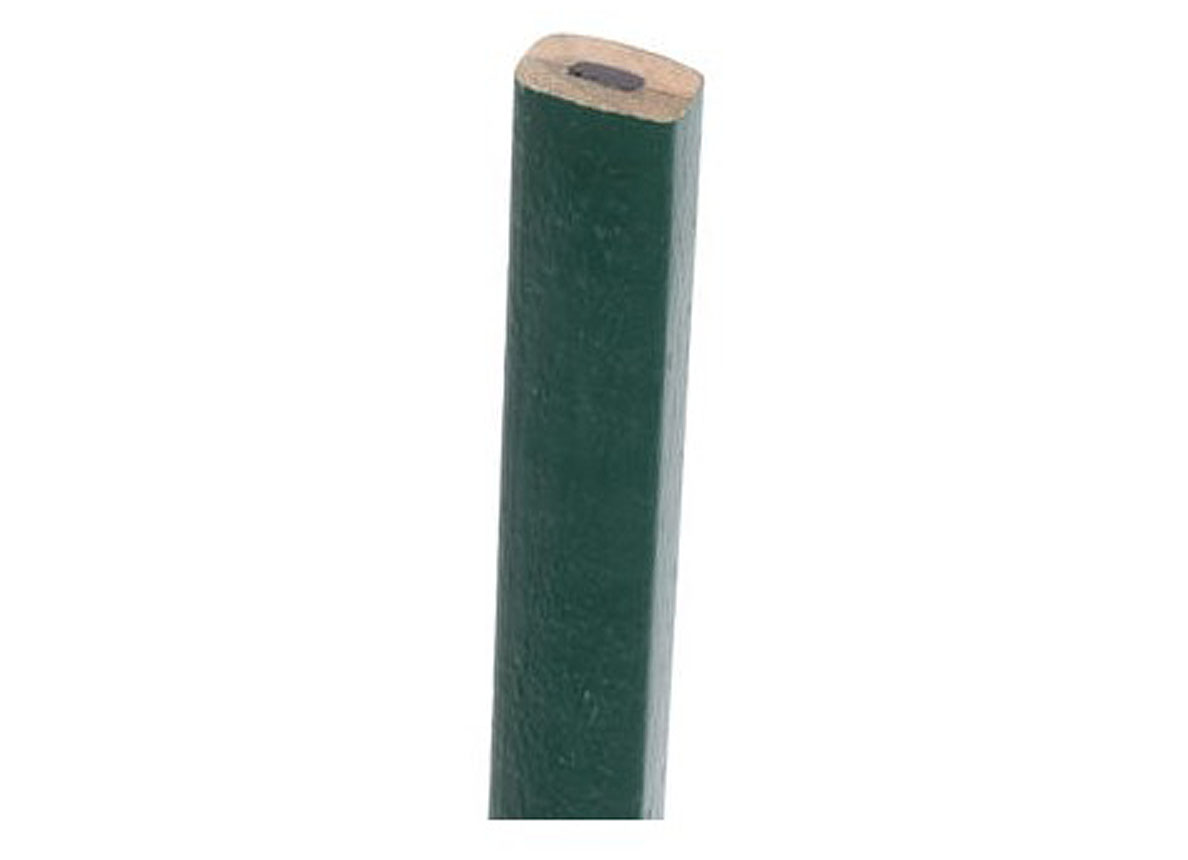 CRAYON DE MACON VERT ELLIPTIQUE 30CM