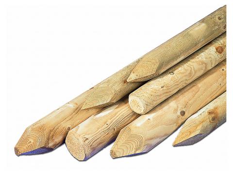 HOUTEN PAAL ROND Ø60X1400MM