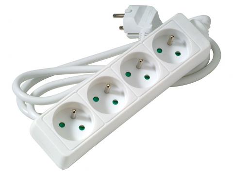 4V STOPCONTACT +1.5M WIT