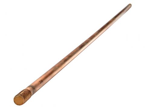 Piquet de terre cuivré 1,5 m - diamètre 15 mm
