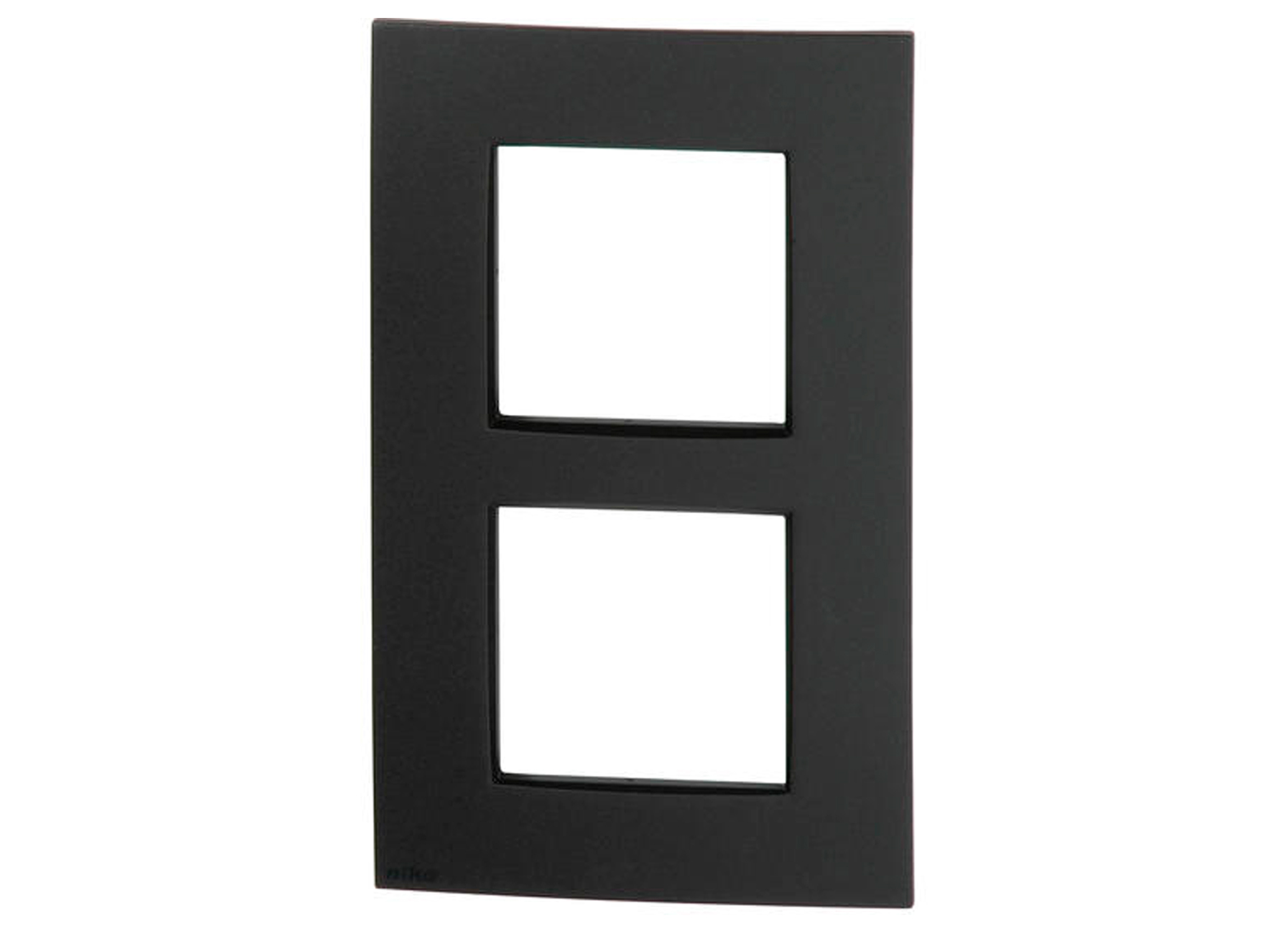 NIKO PLAQUE DE RECOUVREMENT DOUBLE VERTICALE INTENSE ANTHRACITE