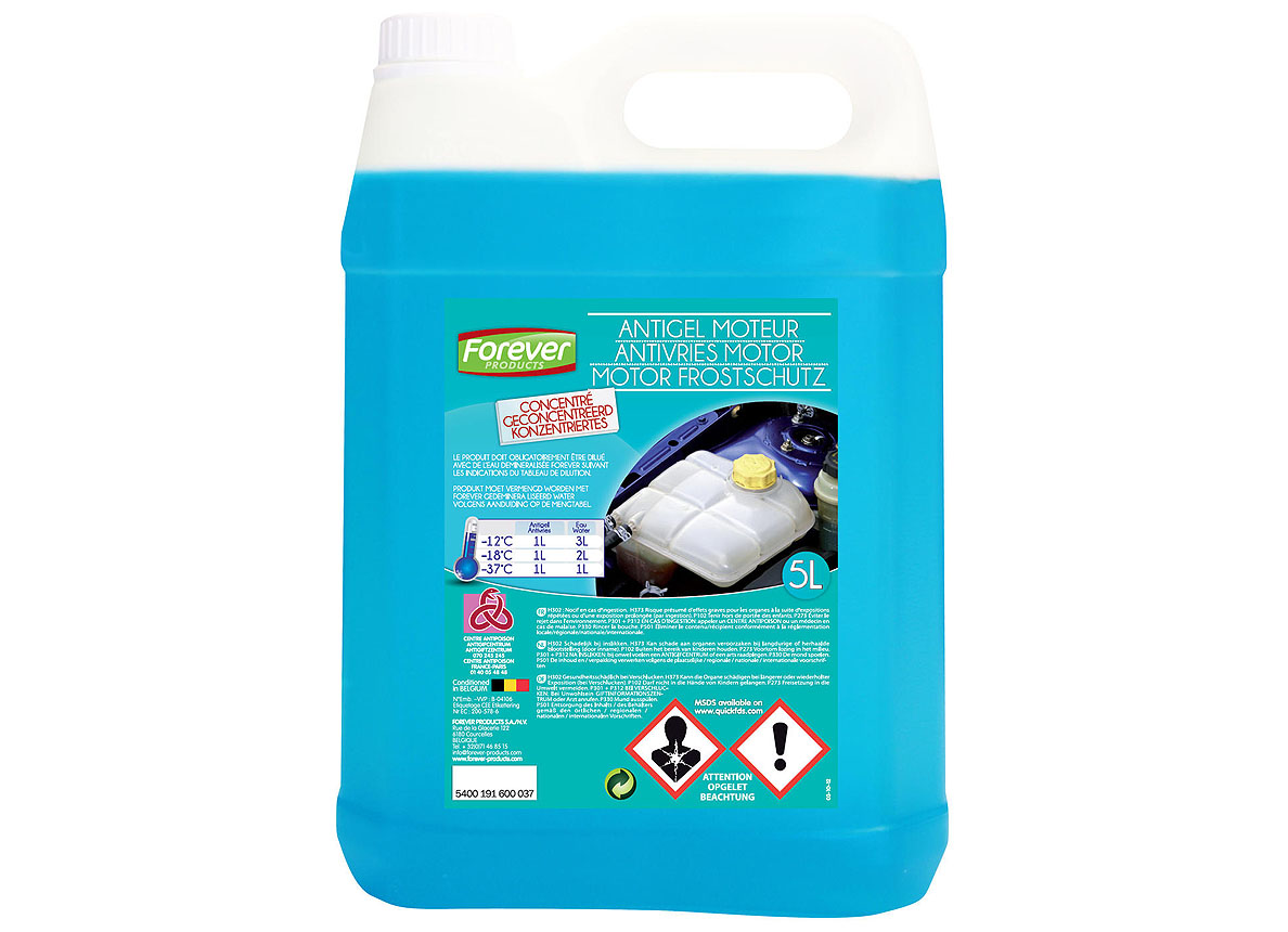 ANTIGEL CONCENTRE MOTEUR 5L