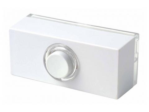 DRUKKNOP BEDRAAD LIGHTSPOT WIT