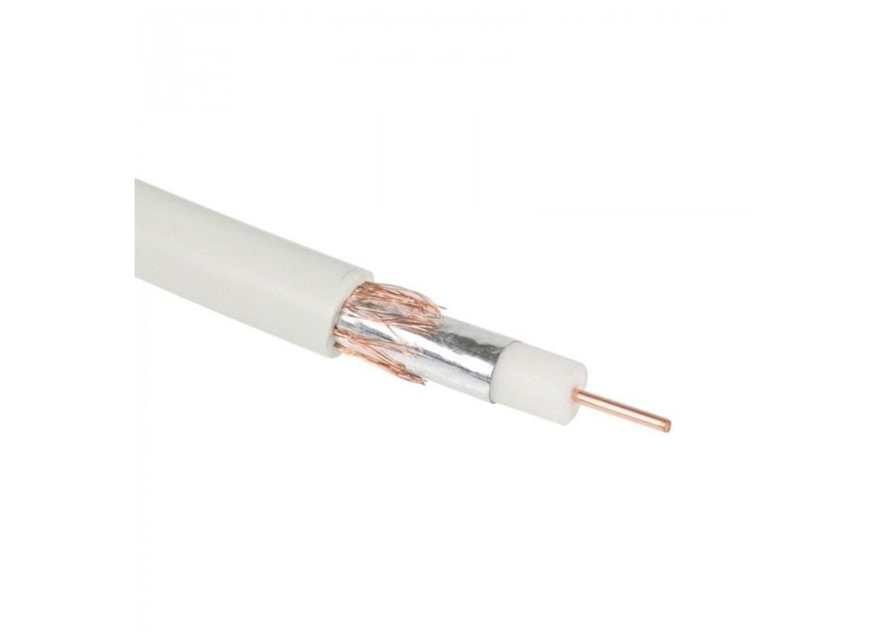 COAX KABEL PVC6 VOOR BINNEN (PER LM)