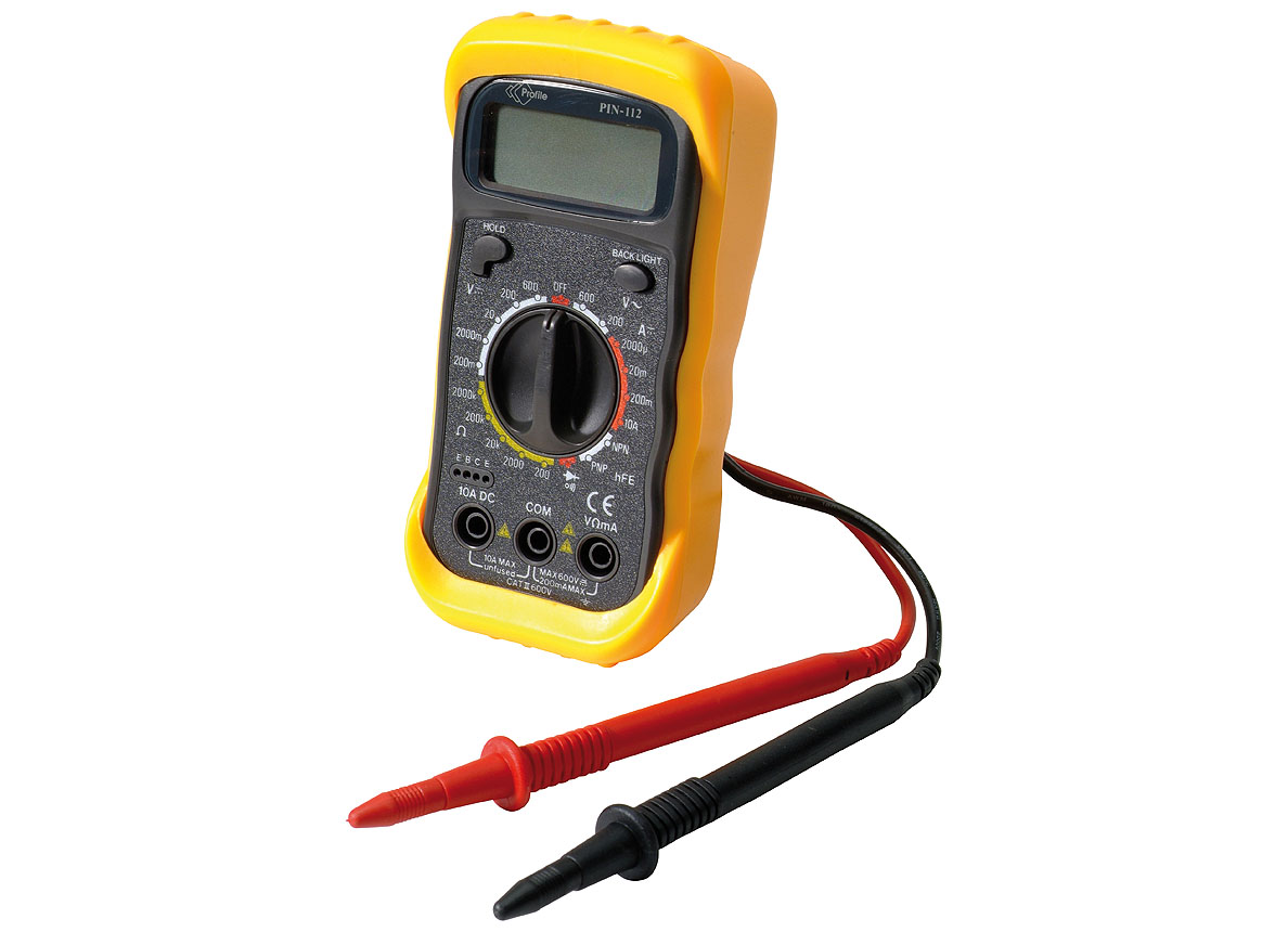 DIGITALE MULTIMETER BACKLIGHT PR3025