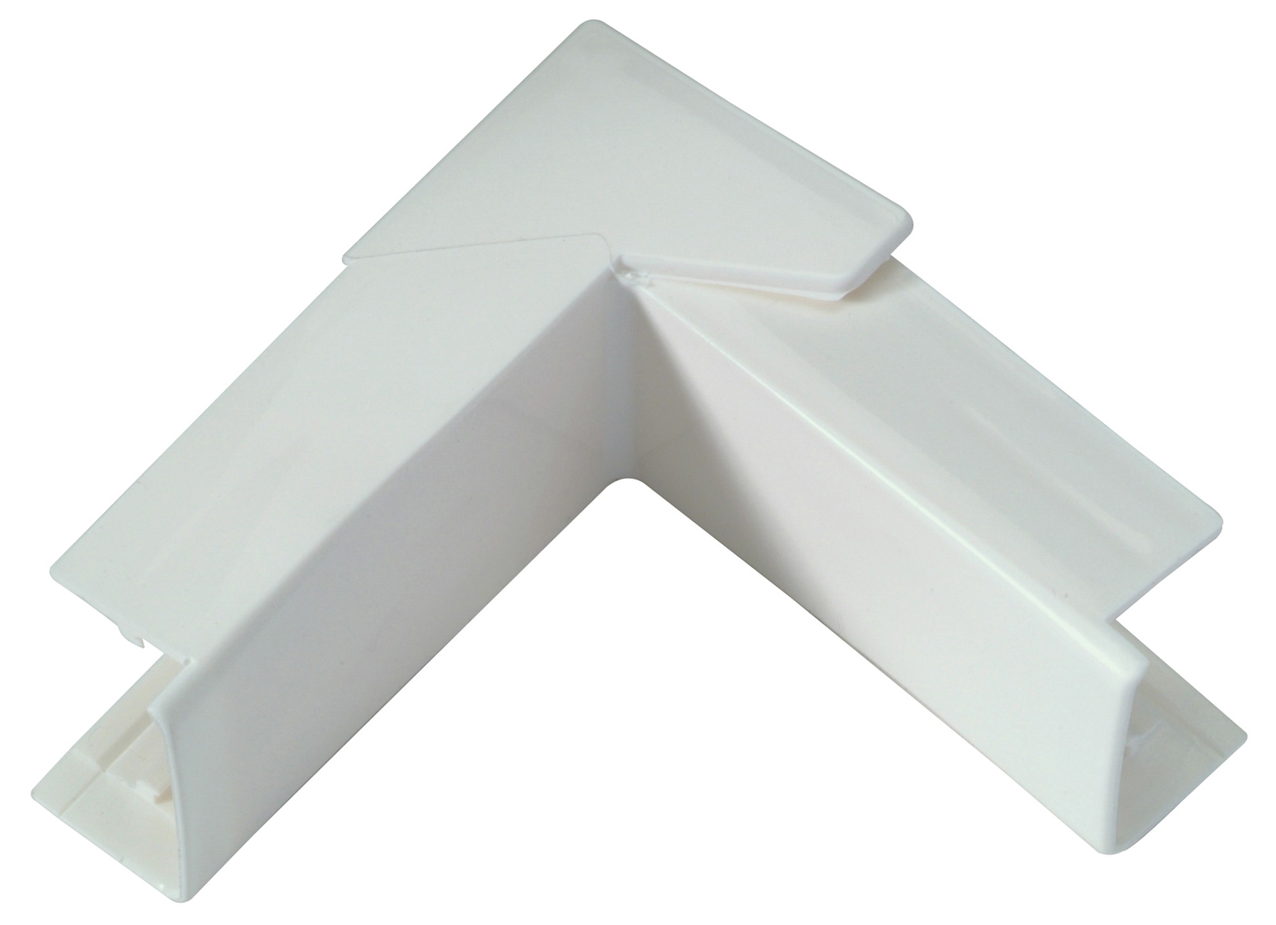 ANGLE VARIABLE INTERIEUR/EXTERIEUR POUR MOULOURES DLP 32X12.5MM BLANC