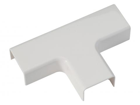 PIECE EN T POUR MOULURE DLP 32X12.5MM BLANC