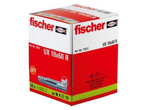FISCHER UNIVERSEELPLUG UX 10 x 60 R (50)