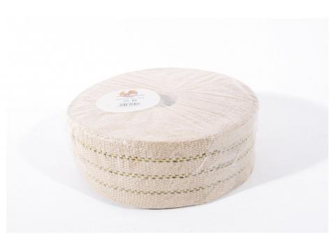 JUTE ZETELBAND 60MM L=25M