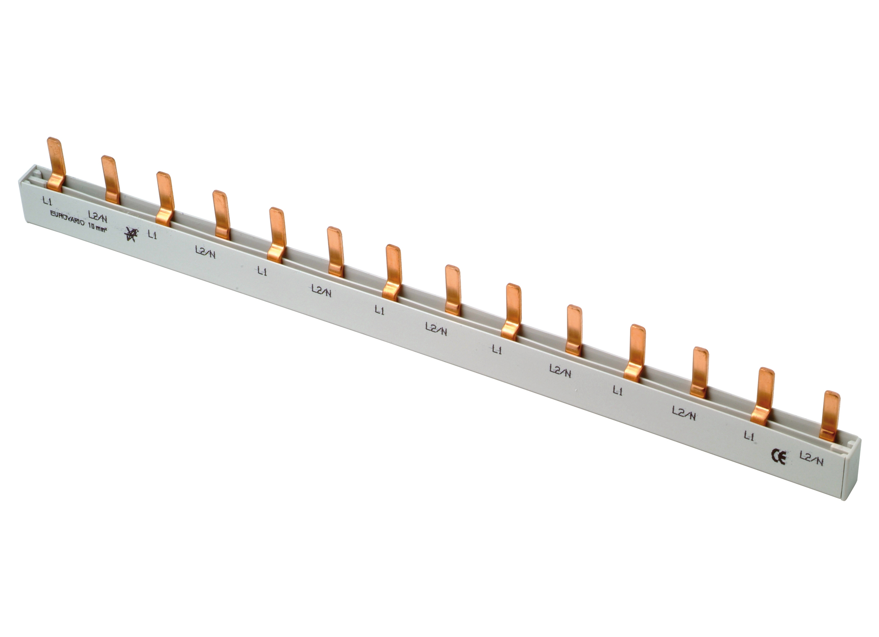 KAMGELEIDER PIN 10MM2 14 MODULES