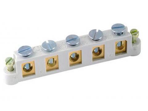 SUPPORT 5X BORNES A VIS 6MM