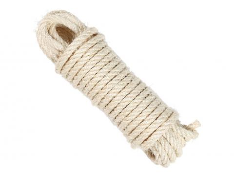 CORDE SISAL TORSADE Ø6MM L=20M