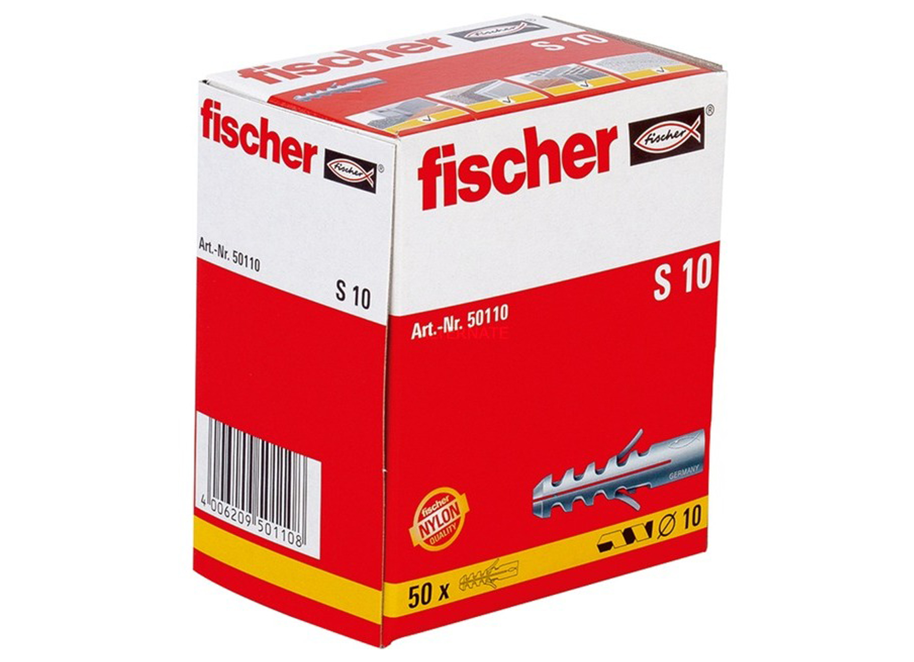 FISCHER PLUG S 10 (50)