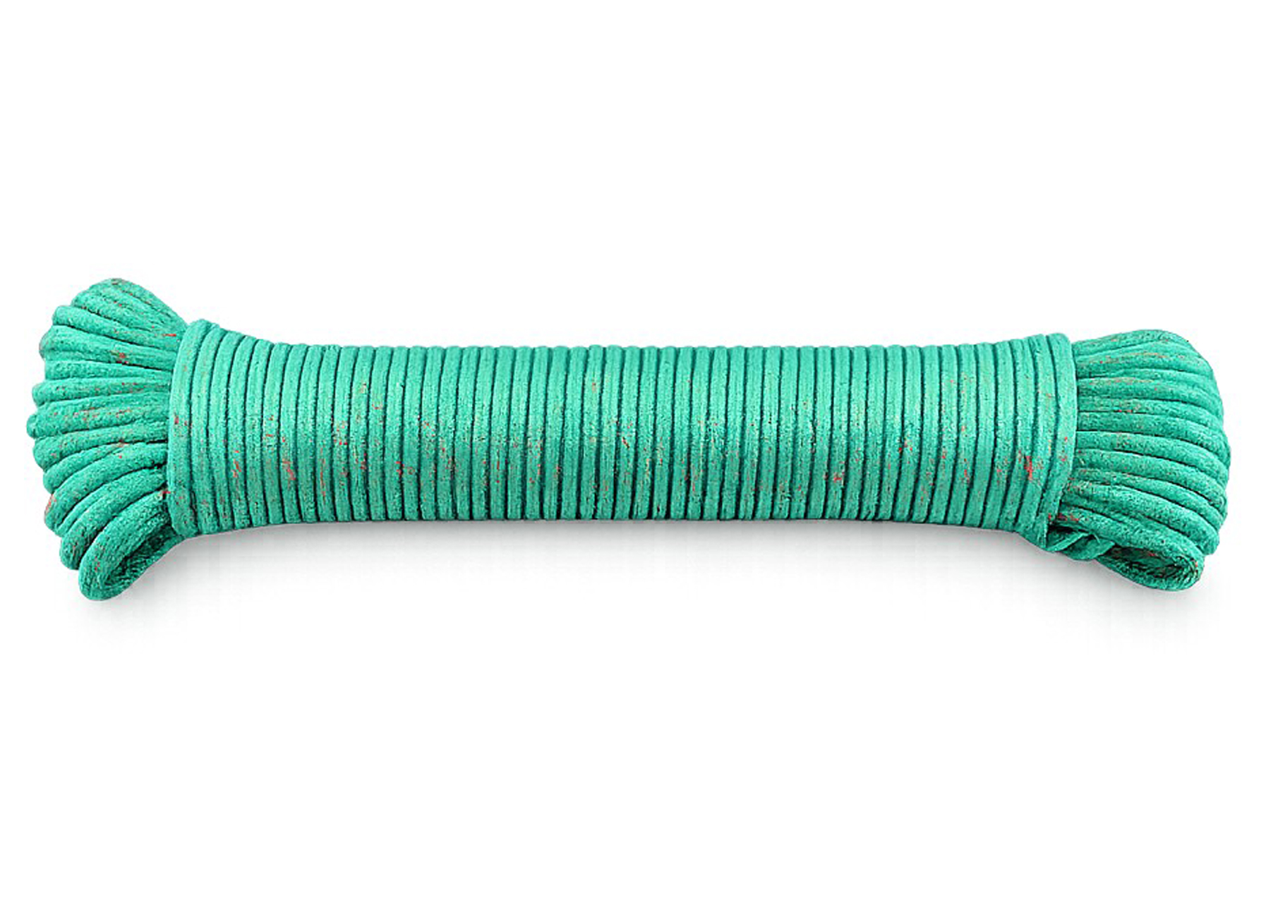 GEVLOCHTEN POLYPROPYLEEN Ø8MM L=20M GROEN/ROOD/BLAUW
