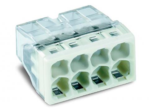 BORNE RAPIDE 8X2.5MM GRIS 10 PIECES