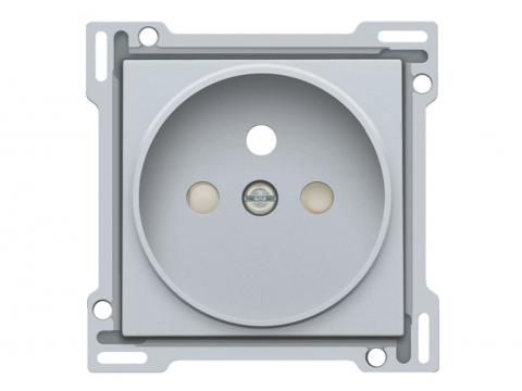 NIKO STOPCONTACT MET PENAARDE 21MM STERLING