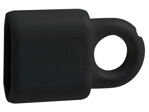 LEGRAND TEGENSTEKKER 2.5A 2P ZWART 2 STKS